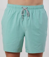 Rainforest Solid 6#double; Inseam Swim Trunks