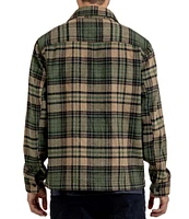 Rainforest Trailmaster Heavyweight Plaid Long Sleeve Woven Shirt