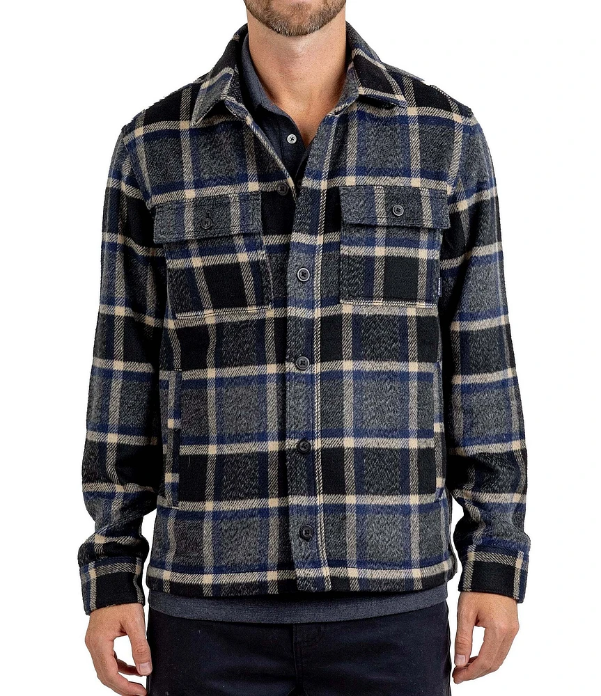 Rainforest Trailmaster Heavyweight Plaid Long Sleeve Woven Shirt