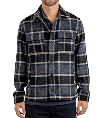 Rainforest Trailmaster Heavyweight Plaid Long Sleeve Woven Shirt