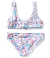 Raisins Big Girls 7-16 Floral-Printed Bikini Top & Matching Bikini Bottom Two-Piece Swimsuit