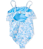 Raisins Big Girls 7-16 La Playa Floral-Printed One-Piece Swimsuit