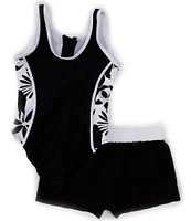 Raisins Big Girls 7-16 Printed Point Dume Tank Swim Set