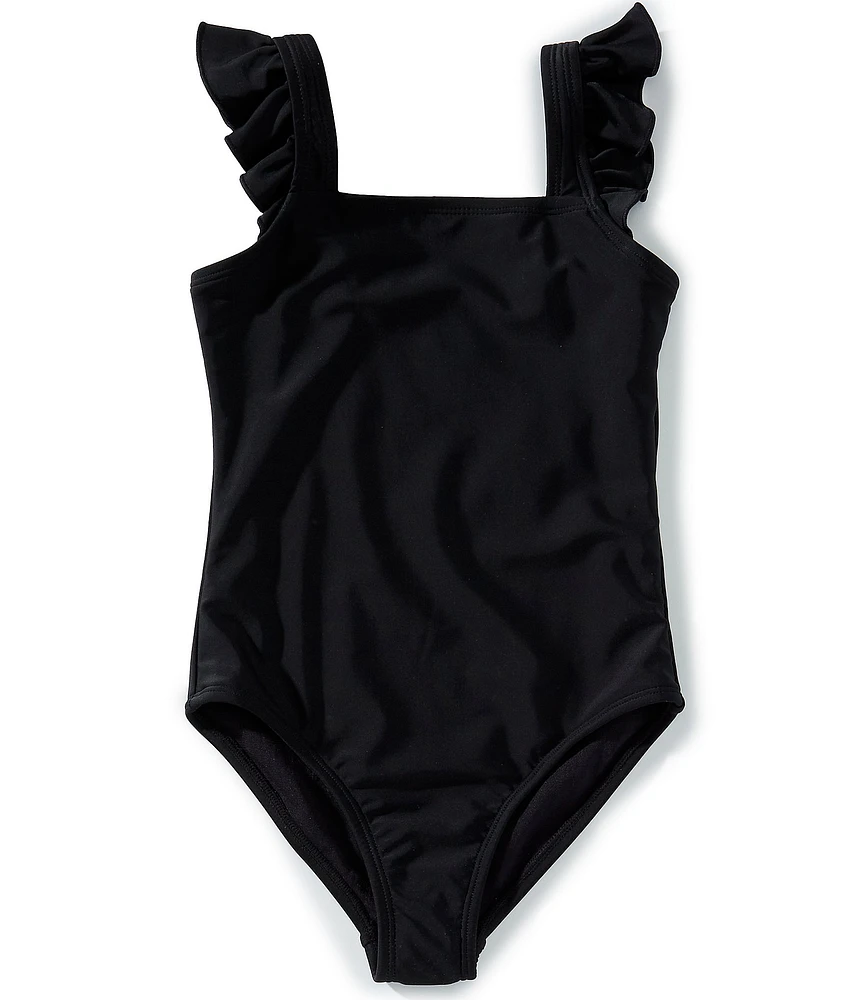 Raisins Big Girls 7-16 Solid One-Piece Swimsuit
