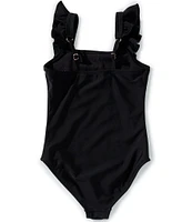 Raisins Big Girls 7-16 Solid One-Piece Swimsuit