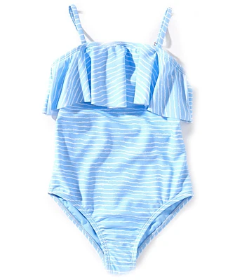 Raisins Big Girls 7-16 Striped 1-Piece Swimsuit