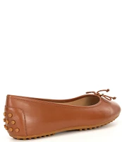 Lauren Ralph Lauren Jayna Nappa Leather Driver Ballet Flats