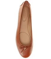 Lauren Ralph Lauren Jayna Nappa Leather Driver Ballet Flats