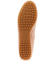 Lauren Ralph Lauren Jayna Nappa Leather Driver Ballet Flats