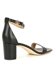 Lauren Ralph Lauren Logan Burnished Leather Sandals