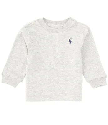 Ralph Lauren Baby Boys 3-24 Months Long Sleeve Basic T-Shirt