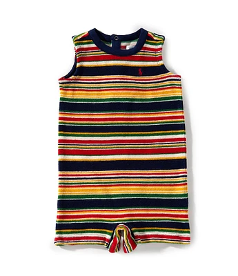 Ralph Lauren Baby Boys 3-12 Months Multi Striped One-Piece Shortall