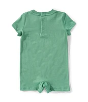 Ralph Lauren Baby Boys 3-12 Months Polo Bear Graphic One-Piece Shortall