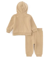 Ralph Lauren Baby Boys 3-24 Months Long Sleeve Fleece Hooded Jacket & Jogger Pant Set