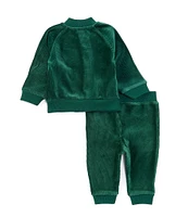 Ralph Lauren Baby Boys 3-24 Months Long-Sleeve Knit Baseball Jacket & Matching Jogger Pant Set