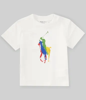 Ralph Lauren Baby Boys 3-24 Months Short Sleeve Big Pony Jersey T-Shirt