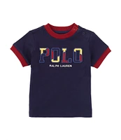 Ralph Lauren Baby Boys 3-24 Months Short-Sleeve Corduroy-Logo Jersey T-Shirt