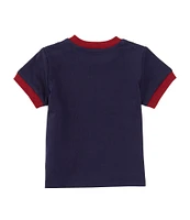 Ralph Lauren Baby Boys 3-24 Months Short-Sleeve Corduroy-Logo Jersey T-Shirt