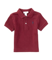 Ralph Lauren Baby Boys 3-24 Months Short Sleeve Iconic Mesh Polo Shirt