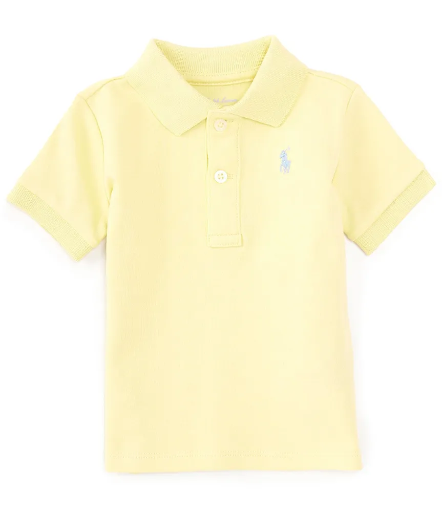 Ralph Lauren Baby Boys 3-24 Months Short Sleeve Interlock Polo Shirt