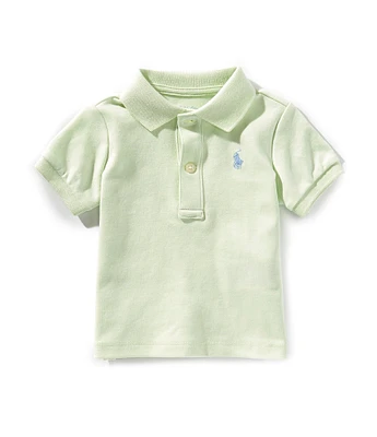 Ralph Lauren Baby Boys 3-24 Months Short Sleeve Interlock Polo Shirt