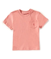 Ralph Lauren Baby Boys Short Sleeve Pocket Jersey T-Shirt