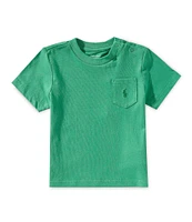 Ralph Lauren Baby Boys Short Sleeve Pocket Jersey T-Shirt