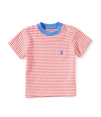 Ralph Lauren Baby Boys 3-24 Months Short-Sleeve Striped Pocket T-Shirt