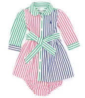 Ralph Lauren Baby Girls 3-24 Months Oxford Fun Shirtdress