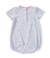 Ralph Lauren Baby Girls Short-Sleeve Striped Jersey Bodysuit