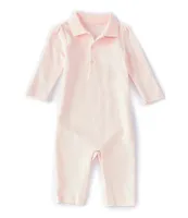 Ralph Lauren Baby Girls Newborn-12 Months Long-Sleeve Polo Coverall