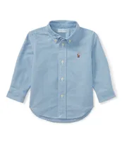 Ralph Lauren Baby Boys 3-24 Months Long Sleeve Oxford Shirt