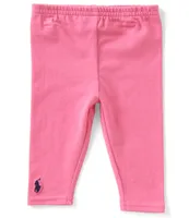 Ralph Lauren Baby Girls 3-24 Months Solid Leggings