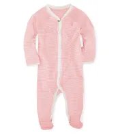 Ralph Lauren Baby Girls Newborn-9 Months Striped Footed Coveralls