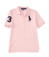 Polo Ralph Lauren Big Boys 8-20 Short Sleeve Basic Mesh Big Pony Player Polo Shirt