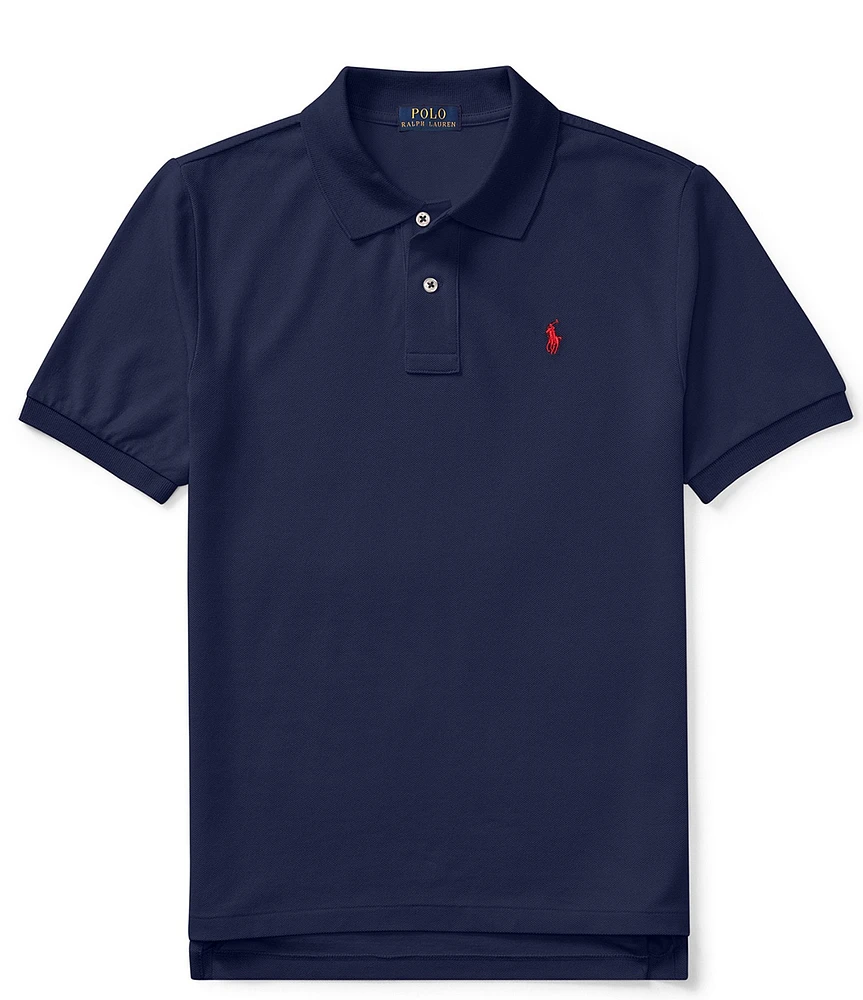 Polo Ralph Lauren Big Boys Short Sleeve Classic Mesh Polo Shirt