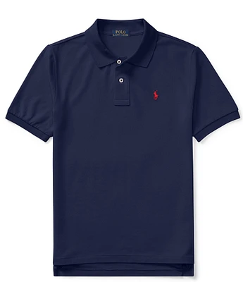 Polo Ralph Lauren Big Boys Short Sleeve Classic Mesh Polo Shirt