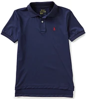 Polo Ralph Lauren Big Boys 8-20 Solid Short Sleeve Stretch Polo Shirt