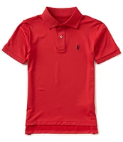 Polo Ralph Lauren Big Boys 8-20 Solid Short Sleeve Stretch Polo Shirt