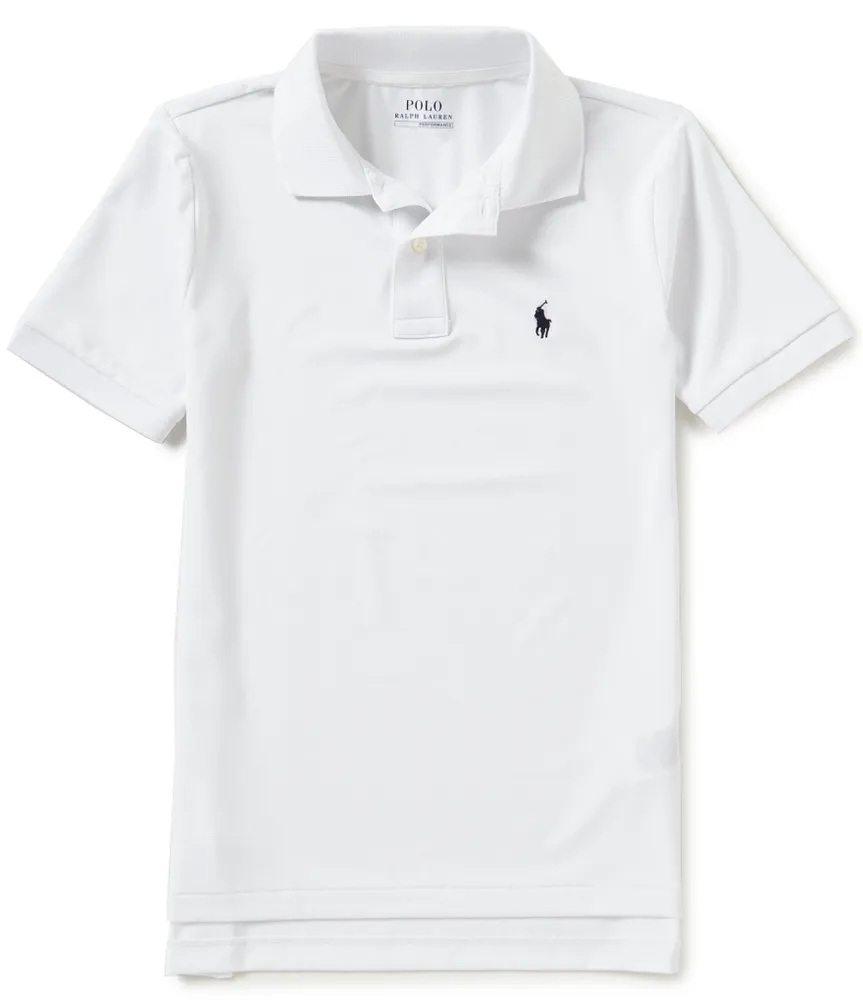 Polo Ralph Lauren Big Boys 8-20 Solid Short Sleeve Stretch Polo Shirt