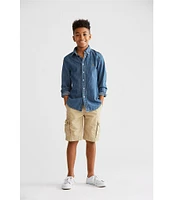 Polo Ralph Lauren Big Boys 8-20 Long-Sleeve Denim Sportshirt