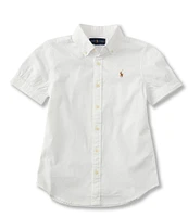 Polo Ralph Lauren Big Girls 7-16 Oxford Button-Down Shirt