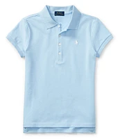 Polo Ralph Lauren Childrenswear Big Girls 7-16 Short-Sleeve Mesh Polo Shirt