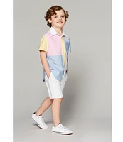 Polo Ralph Lauren Little Boys 2T-7 Flat Front Chino Shorts