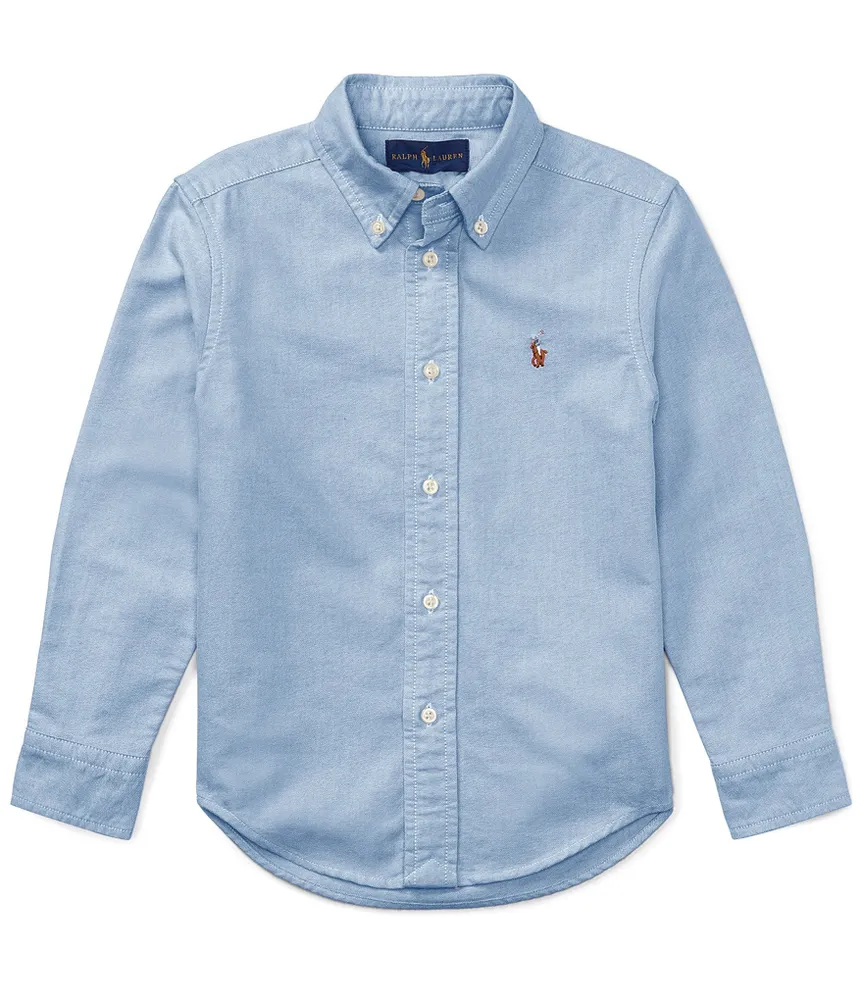 Polo Ralph Lauren Little Boys 2T-7 Long-Sleeve Oxford Shirt