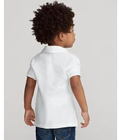 Polo Ralph Lauren Little Boys 2T-7 Short Sleeve Classic Mesh Polo Shirt