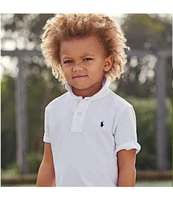 Polo Ralph Lauren Little Boys 2T-7 Short Sleeve Classic Mesh Polo Shirt