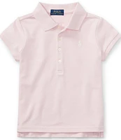 Polo Ralph Lauren Childrenswear Little Girls 2T-6X Mesh Polo Shirt