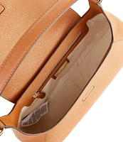 Ralph Lauren Crosshatch Medium Schylar Shoulder Bag