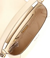 Ralph Lauren Crosshatch Medium Schylar Shoulder Bag